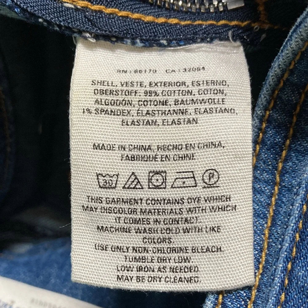 Pilcro Anthropologie Size 26 Women’s Wide Leg Crop Denim Pants Jeans